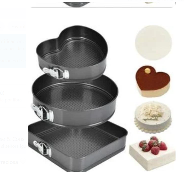 Molde Desmontable x3 Figuras